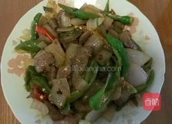 洋葱炒猪肝的做法图解9