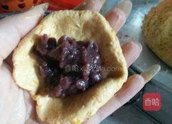 豆沙馅南瓜饼的做法图解3