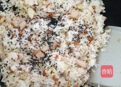 麻香葡萄干海鲜炒饭的做法图解9