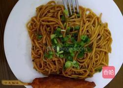 酱油炒面的做法图解6