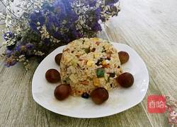 腊肠时蔬咖哩炒饭的做法图解9