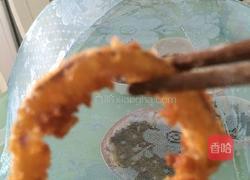 洋葱圈油炸的做法图解5