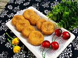 椰香红薯饼