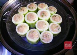 水丝瓜酿鸡肉的做法图解7