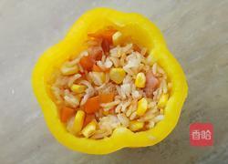 甜椒芝士焗饭的做法图解5