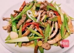 茶树菇芹菜炒肉的做法图解7