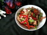 青红辣椒炒鱿鱼