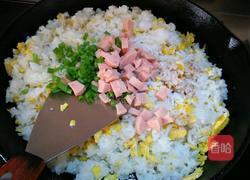 火腿蛋炒饭的做法图解6