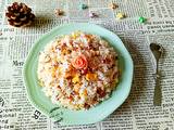 瑶柱红枣鸡蛋拌饭