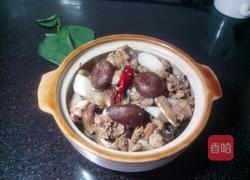香菇山药蒸土鸡的做法图解8
