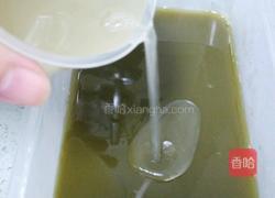 抹茶桂花冻的做法图解4