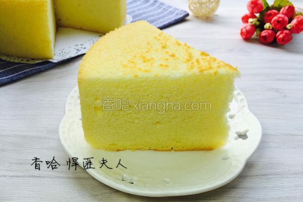 烫面戚风蛋糕（8寸）