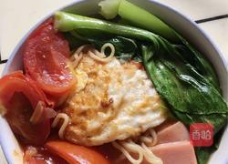 番茄鸡蛋面，的做法图解4