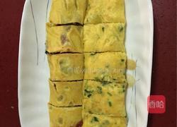 肉松鸡蛋葱，土豆丝鸡蛋葱面卷的做法图解8