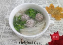 肉丸汤的做法图解8