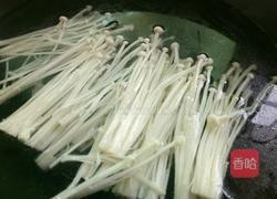 凉拌金针菇的做法图解2