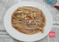 凉拌金针菇的做法图解5