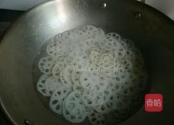 凉拌藕片的做法图解3