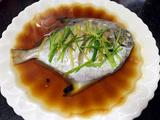 清蒸海鲳鱼