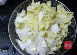 上汤娃娃菜粉丝烩油条的做法图解1