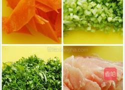 芹菜大肉拌面菜的做法图解1