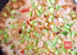 猪肉豆角丁打卤面的做法图解4
