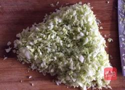 白菜猪肉馅饼的做法图解3