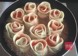 玫瑰煎饺的做法图解4