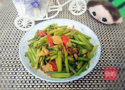 芹菜炒肉的做法图解8