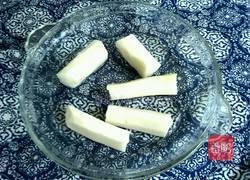 爱心蓝莓山药的做法图解2