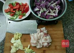 花菜煸肉的做法图解2