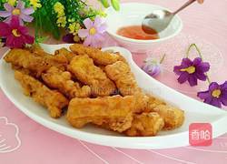 炸南瓜（葱香味）的做法图解9