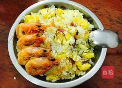 菠萝炒饭的做法图解5