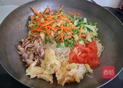 鸡腿杂蔬拌面的做法图解6