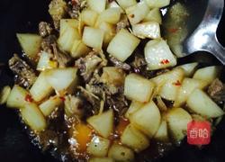 萝卜炖牛腩的做法图解4