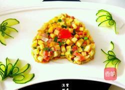 火腿馍丁鸡蛋饼（二人份）的做法图解13