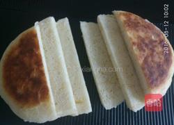 火腿馍丁鸡蛋饼（二人份）的做法图解2