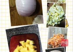 奶油芒果虾仁的做法图解1