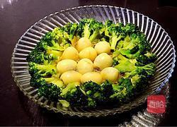 西兰花鹌鹑蛋的做法图解9