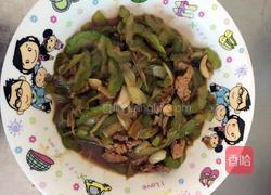 肉丝炒苦瓜的做法图解5