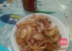 洋葱炒肉的做法图解8
