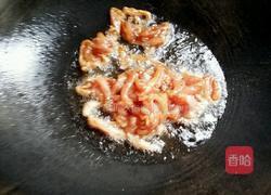 竹叶菜杆炒肉丝的做法图解9
