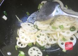 清炒藕片的做法图解5