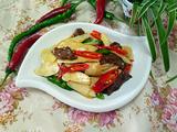 茭白炒牛肉