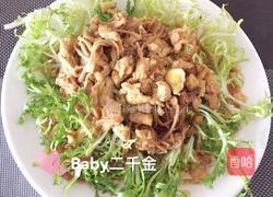 金针菇炒鸡蛋的做法图解9