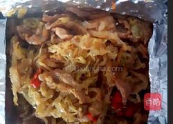 锡纸烤酸菜的做法图解8