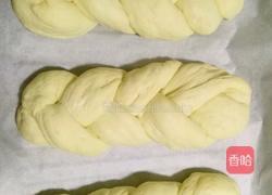 辫子面包的做法图解4