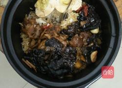 鸡腿木耳煲仔饭的做法图解1