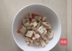 糖醋藕丁的做法图解4
