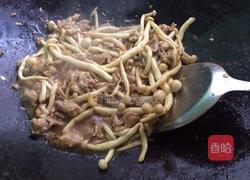 海鲜菇炒瘦肉的做法图解9